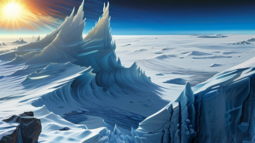 冰冠之谜，探索太阳系边缘的神秘冰层
