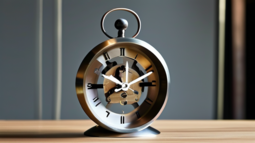 金属挂钟，时光的印记与现代工艺的融合