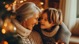 家庭节日里的温馨时光