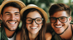 青年志愿者的节日情怀