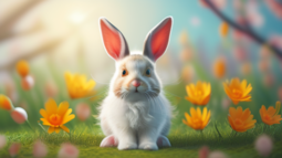 easter bunny翻译成中文-复活节的欢乐使者—Easter bunny