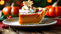 南瓜派英语-南瓜派，节日里的温暖甜点