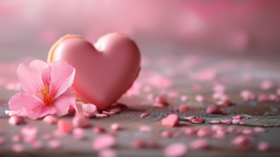 粉红色的情人节-粉红情人节，浪漫与爱的节日