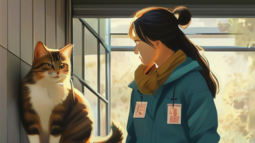 流浪动物救助站志愿活动-爱心守护者，流浪动物救助站的志愿者们