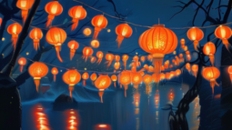 元宵节的灯火与传说