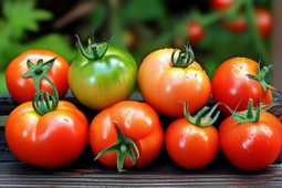 西红柿蒂头，挑选时令鲜蔬的小窍门