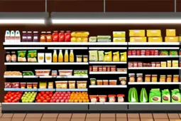 配送范围，生鲜电商VS传统超市